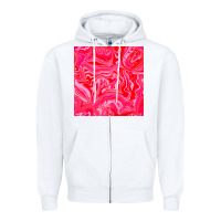 White valentines day marble seamless pattern Zipper Hoodie - BundleAndBundleShop