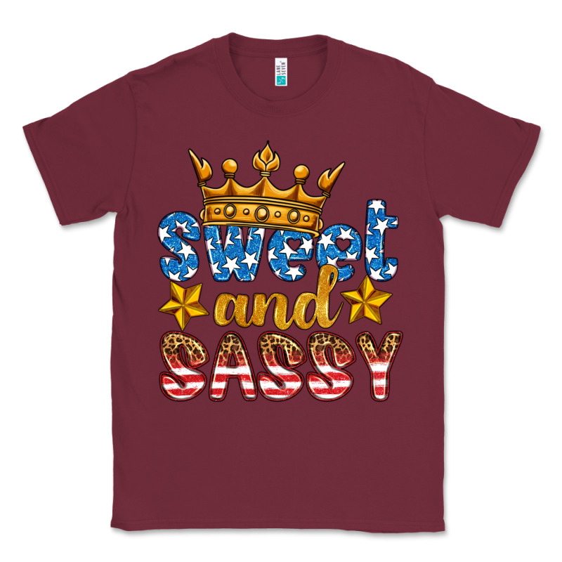 Usa Sweet And Sassy Classic Tee by HRA Design Shop | Teevron