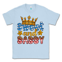 Dusty Blue usa sweet and sassy Classic Tee - HRA Design Shop