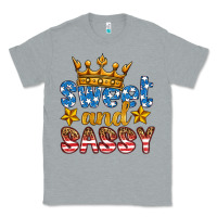 Heather Grey usa sweet and sassy Classic Tee - HRA Design Shop