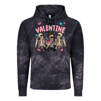 Cloud Black anti valentine club Vintage Hoodie - MaliasSmallBusiness