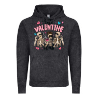 Vintage Black anti valentine club Vintage Hoodie - MaliasSmallBusiness