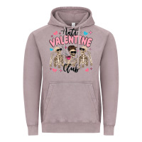 Vintage Zinc anti valentine club Vintage Hoodie - MaliasSmallBusiness