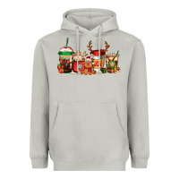 Moon Dust Reindeer Christmas Coffee Cups Heavyweight Hoodie - Jasminsmagicworld