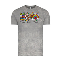Cloud Rock peace love pride Vintage Tee - texasbilliewilder