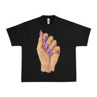 Black nail Urban Heavy Tee - BarkalooDesign