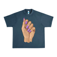 Midnight Navy nail Urban Heavy Tee - BarkalooDesign