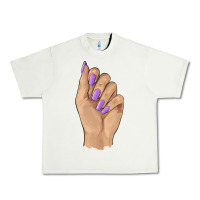 Pistachio nail Urban Heavy Tee - BarkalooDesign