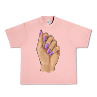 Salmon nail Urban Heavy Tee - BarkalooDesign