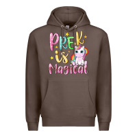 Coffee pre k is magical Premium Hoodie - NancyCooperArtShop