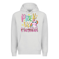 Dove Grey pre k is magical Premium Hoodie - NancyCooperArtShop