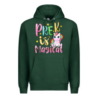 Sports Green pre k is magical Premium Hoodie - NancyCooperArtShop