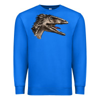 True Royal Deinonychus Face Premium Sweatshirt - LillyAllenDesigns
