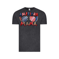 Vintage Black American mama Vintage Tee - Zillion Design Studio