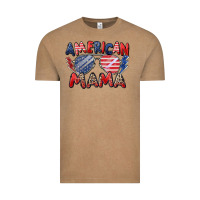 Vintage Coffee American mama Vintage Tee - Zillion Design Studio