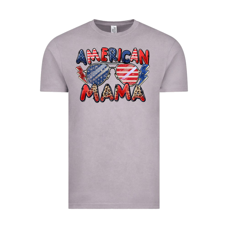 American Mama Vintage Tee by Zillion Design Studio | Teevron