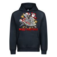 Navy Merry Christmas Tortoise And Koala Urban Hoodie - LillyAllenDesigns