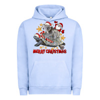 Pigment Grape Ice Merry Christmas Tortoise And Koala Urban Hoodie - LillyAllenDesigns