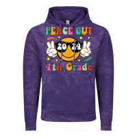Cloud Purple peace out 2024 4th grade Vintage Hoodie - JahusDesignShop