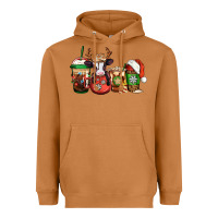 Meerkat christmas baby calf coffee cups Heavyweight Hoodie - Jasminsmagicworld
