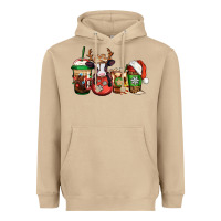 Mushroom christmas baby calf coffee cups Heavyweight Hoodie - Jasminsmagicworld