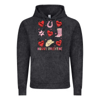Vintage Black howdy valentine copy Vintage Hoodie - MaliasSmallBusiness