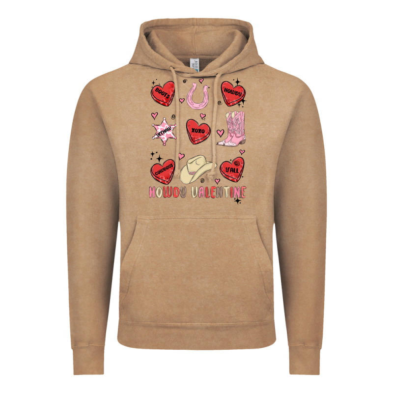 Howdy Valentine Copy Vintage Hoodie by MaliasSmallBusiness | Teevron