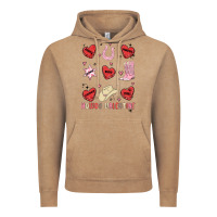 Vintage Coffee howdy valentine copy Vintage Hoodie - MaliasSmallBusiness