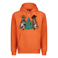 Carrot cowhide with gemstones trees Premium Hoodie - MaliasSmallBusiness