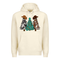 Sandshell cowhide with gemstones trees Premium Hoodie - MaliasSmallBusiness
