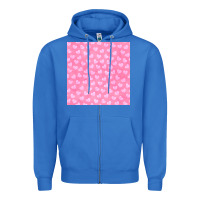 True Royal valentines day heart seamless pattern Zipper Hoodie - BundleAndBundleShop