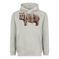 Moon Dust hippopotamus Heavyweight Hoodie - LillyAllenDesigns