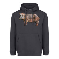 Smoke hippopotamus Heavyweight Hoodie - LillyAllenDesigns