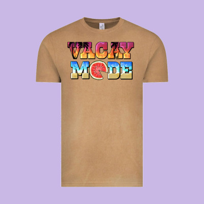 Vacay Mode Watermelon Vintage Tee Designed By Barkaloodesign