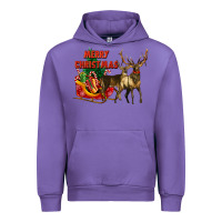 Merry Christmas Two Deers Urban Hoodie | Teevron