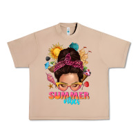 Burro summer vibes messy bun tbw Urban Heavy Tee - texasbilliewilder
