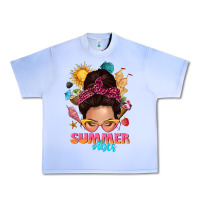 Grape Ice summer vibes messy bun tbw Urban Heavy Tee - texasbilliewilder