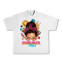 Summer Vibes Messy Bun Tbw Urban Heavy Tee | Teevron