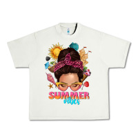 Pistachio summer vibes messy bun tbw Urban Heavy Tee - texasbilliewilder