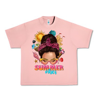 Salmon summer vibes messy bun tbw Urban Heavy Tee - texasbilliewilder