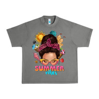 Tornado summer vibes messy bun tbw Urban Heavy Tee - texasbilliewilder