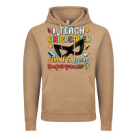 Vintage Coffee i teach kindergarten whats your superpower Vintage Hoodie - MaliasSmallBusiness