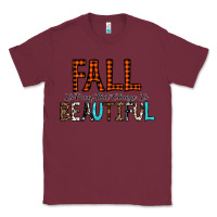 Burgundy Fall Is Proof That Change Is Beautiful Classic Tee - CowhideDigitalArt