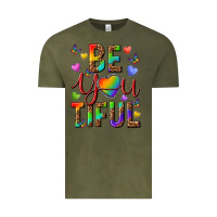 Vintage Olive pride be you tiful Vintage Tee - texasbilliewilder
