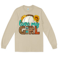 Mushroom love my girl volleyball Long Sleeve Tee - HRA Design Shop