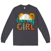 Smoke love my girl volleyball Long Sleeve Tee - HRA Design Shop