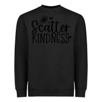 Black kindness Heavyweight Sweatshirt - Unal Design