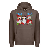 Coffee baby ıt's cold outside Premium Hoodie - MaliasSmallBusiness