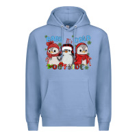 Colony Blue baby ıt's cold outside Premium Hoodie - MaliasSmallBusiness