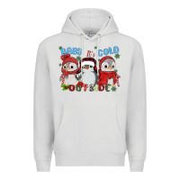 Dove Grey baby ıt's cold outside Premium Hoodie - MaliasSmallBusiness